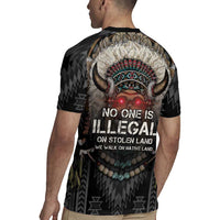 Native American Rugby Jersey No One Is Illegal On Stolen Land
