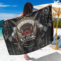 Native American Sarong No One Is Illegal On Stolen Land