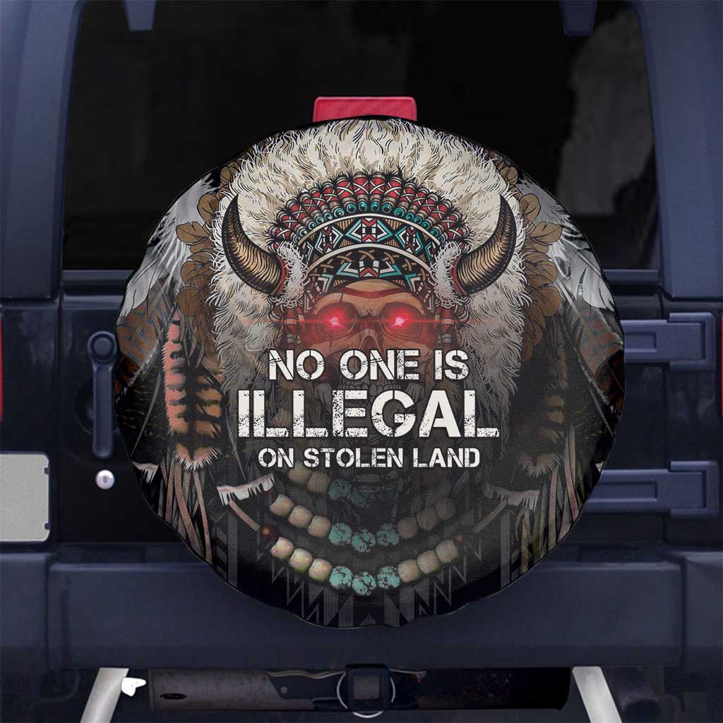 Native American Spare Tire Cover No One Is Illegal On Stolen Land