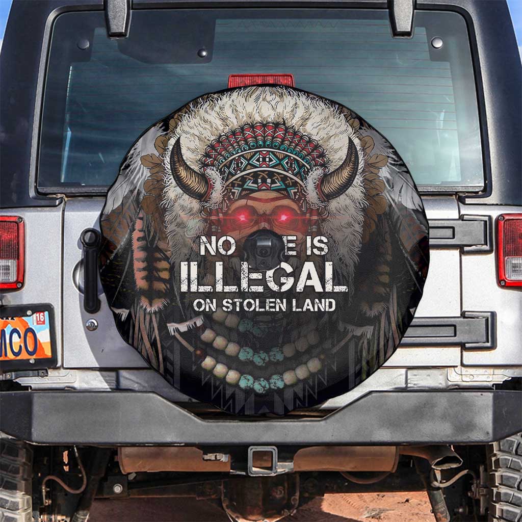 Native American Spare Tire Cover No One Is Illegal On Stolen Land