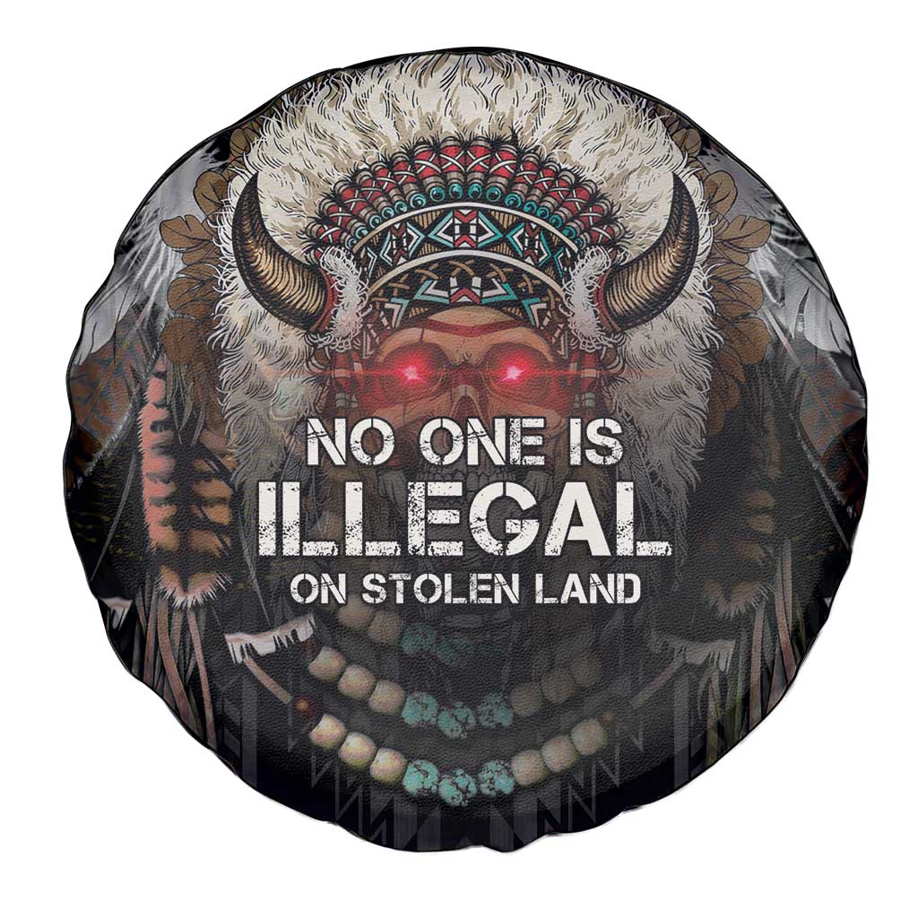 Native American Spare Tire Cover No One Is Illegal On Stolen Land