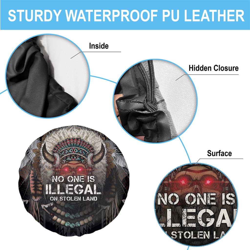 Native American Spare Tire Cover No One Is Illegal On Stolen Land