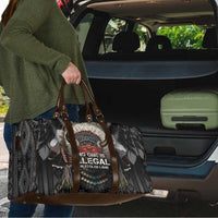 Native American Travel Bag No One Is Illegal On Stolen Land