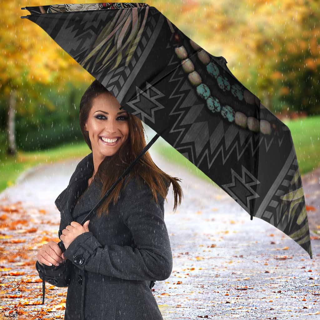 Native American Umbrella No One Is Illegal On Stolen Land