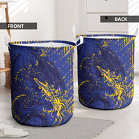 Bosnia And Herzegovina Laundry Basket Fierce Dragon Heritage