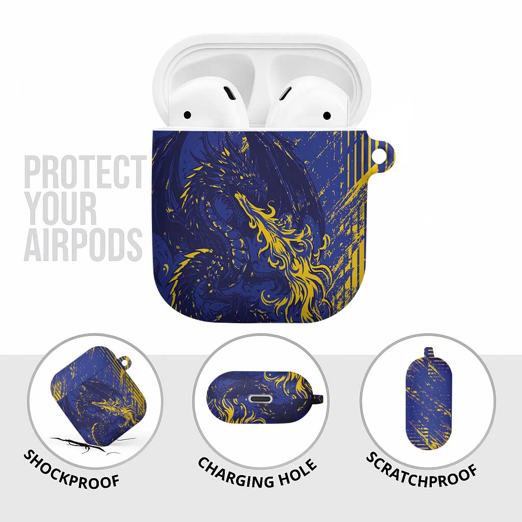Bosnia And Herzegovina AirPods Case Fierce Dragon Heritage