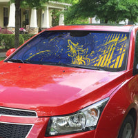 Bosnia And Herzegovina Auto Sun Shade Fierce Dragon Heritage