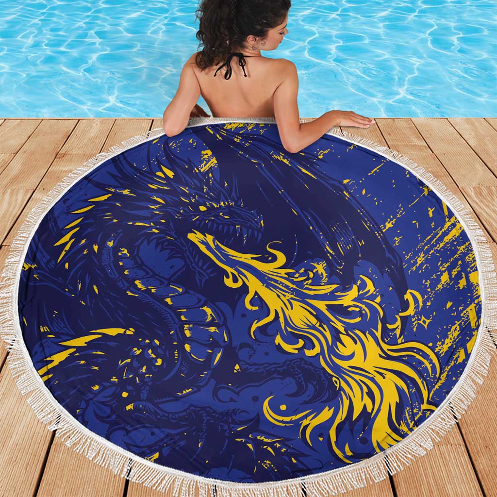 Bosnia And Herzegovina Beach Blanket Fierce Dragon Heritage