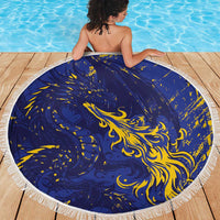 Bosnia And Herzegovina Beach Blanket Fierce Dragon Heritage