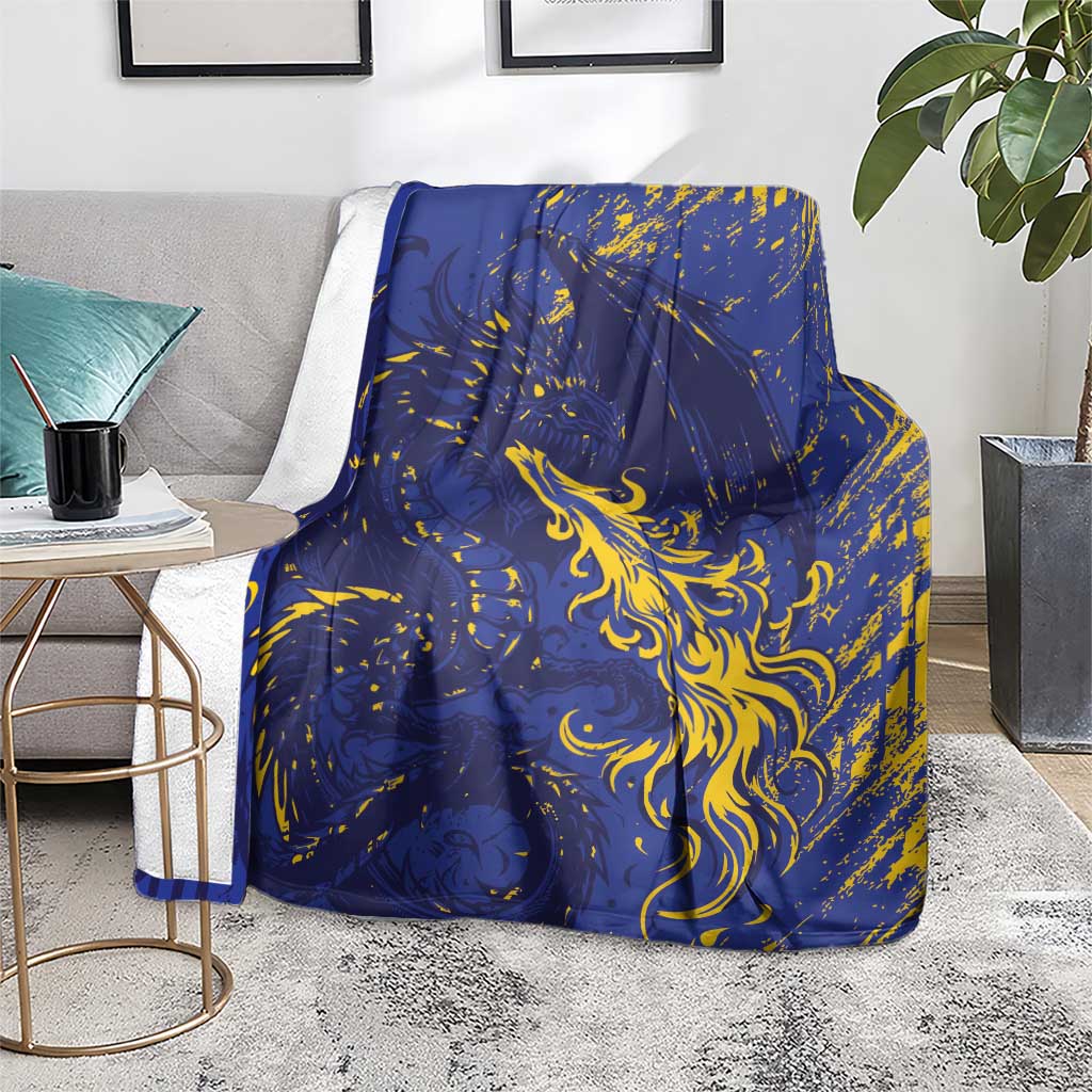 Bosnia And Herzegovina Blanket Fierce Dragon Heritage