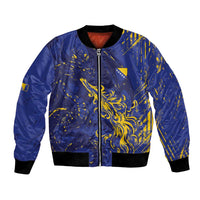 Bosnia And Herzegovina Bomber Jacket Fierce Dragon Heritage
