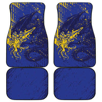 Bosnia And Herzegovina Car Mats Fierce Dragon Heritage