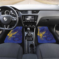 Bosnia And Herzegovina Car Mats Fierce Dragon Heritage