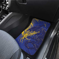 Bosnia And Herzegovina Car Mats Fierce Dragon Heritage