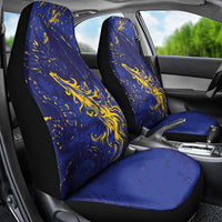 Bosnia And Herzegovina Car Seat Cover Fierce Dragon Heritage