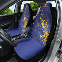 Bosnia And Herzegovina Car Seat Cover Fierce Dragon Heritage
