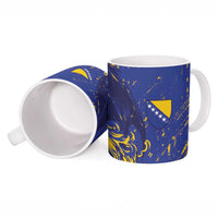 Bosnia And Herzegovina Ceramic Mug Fierce Dragon Heritage