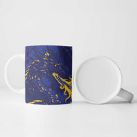 Bosnia And Herzegovina Ceramic Mug Fierce Dragon Heritage