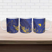 Bosnia And Herzegovina Ceramic Mug Fierce Dragon Heritage