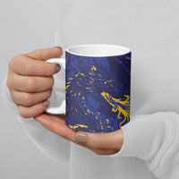 Bosnia And Herzegovina Ceramic Mug Fierce Dragon Heritage