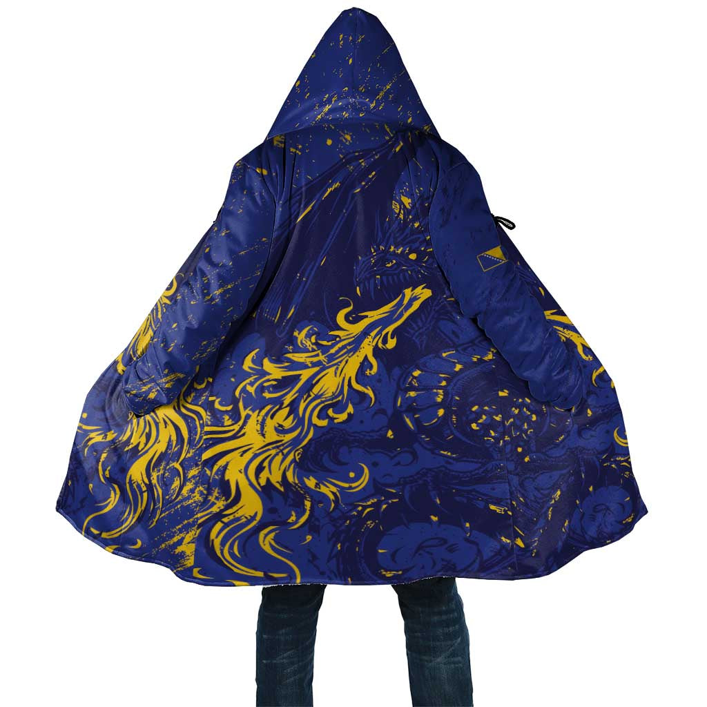 Bosnia And Herzegovina Cloak Fierce Dragon Heritage