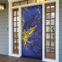Bosnia And Herzegovina Door Cover Fierce Dragon Heritage
