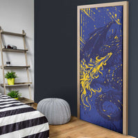 Bosnia And Herzegovina Door Cover Fierce Dragon Heritage