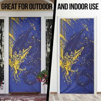 Bosnia And Herzegovina Door Cover Fierce Dragon Heritage