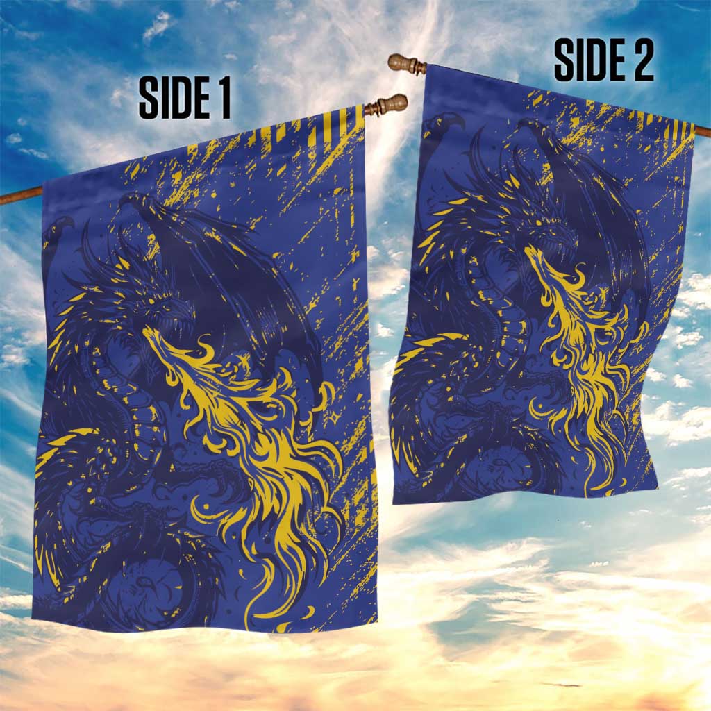 Bosnia And Herzegovina Garden Flag Fierce Dragon Heritage
