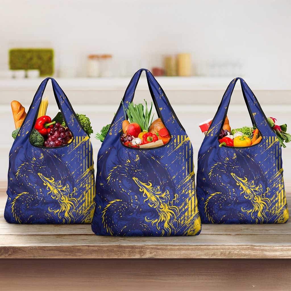 Bosnia And Herzegovina Grocery Bag Fierce Dragon Heritage