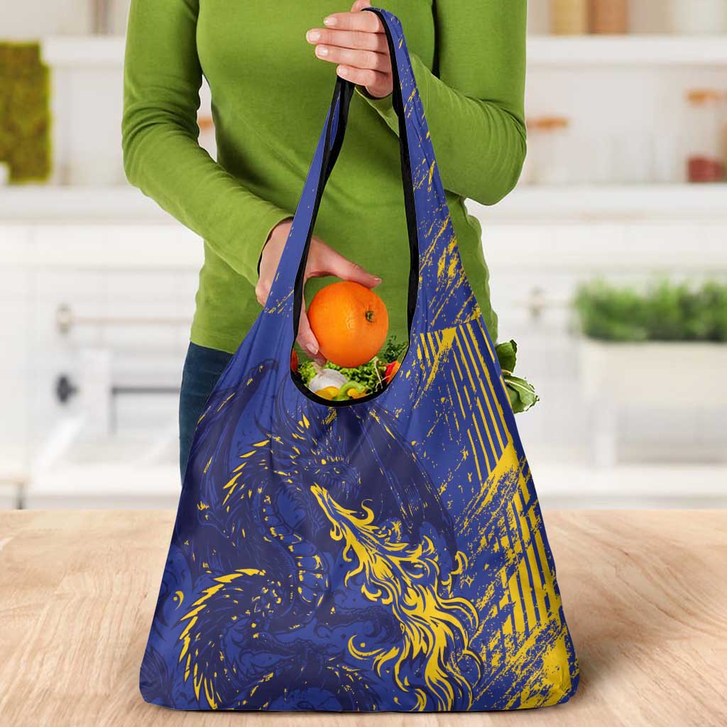 Bosnia And Herzegovina Grocery Bag Fierce Dragon Heritage