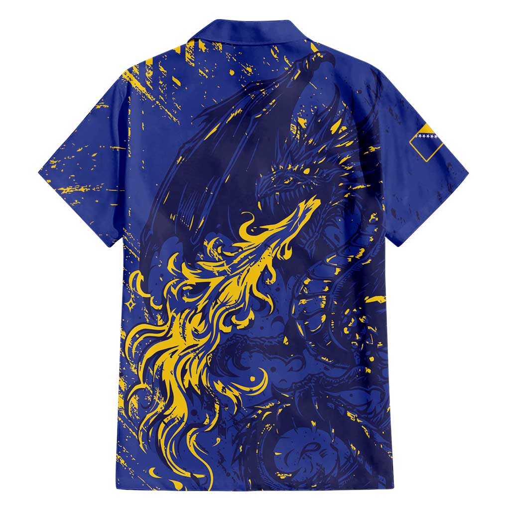 Bosnia And Herzegovina Hawaiian Shirt Fierce Dragon Heritage