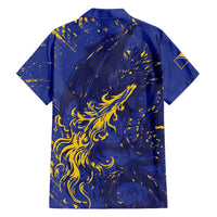 Bosnia And Herzegovina Hawaiian Shirt Fierce Dragon Heritage