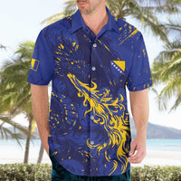Bosnia And Herzegovina Hawaiian Shirt Fierce Dragon Heritage