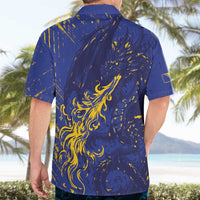 Bosnia And Herzegovina Hawaiian Shirt Fierce Dragon Heritage