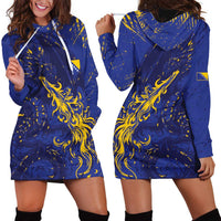 Bosnia And Herzegovina Hoodie Dress Fierce Dragon Heritage
