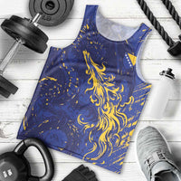 Bosnia And Herzegovina Men Tank Top Fierce Dragon Heritage