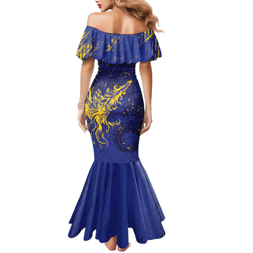 Bosnia And Herzegovina Mermaid Dress Fierce Dragon Heritage
