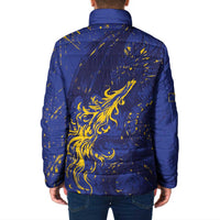 Bosnia And Herzegovina Padded Jacket Fierce Dragon Heritage