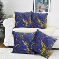 Bosnia And Herzegovina Pillow Cover Fierce Dragon Heritage
