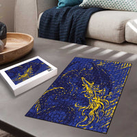 Bosnia And Herzegovina Puzzle Fierce Dragon Heritage