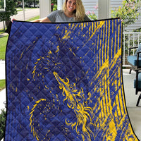 Bosnia And Herzegovina Quilt Fierce Dragon Heritage