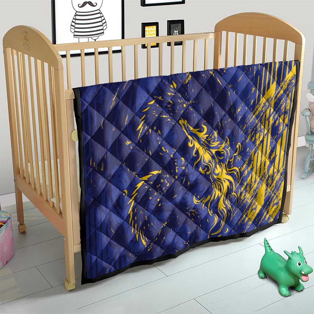 Bosnia And Herzegovina Quilt Fierce Dragon Heritage