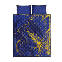 Bosnia And Herzegovina Quilt Bed Set Fierce Dragon Heritage