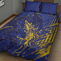 Bosnia And Herzegovina Quilt Bed Set Fierce Dragon Heritage