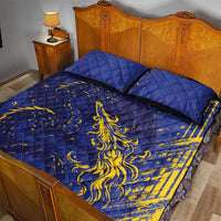 Bosnia And Herzegovina Quilt Bed Set Fierce Dragon Heritage