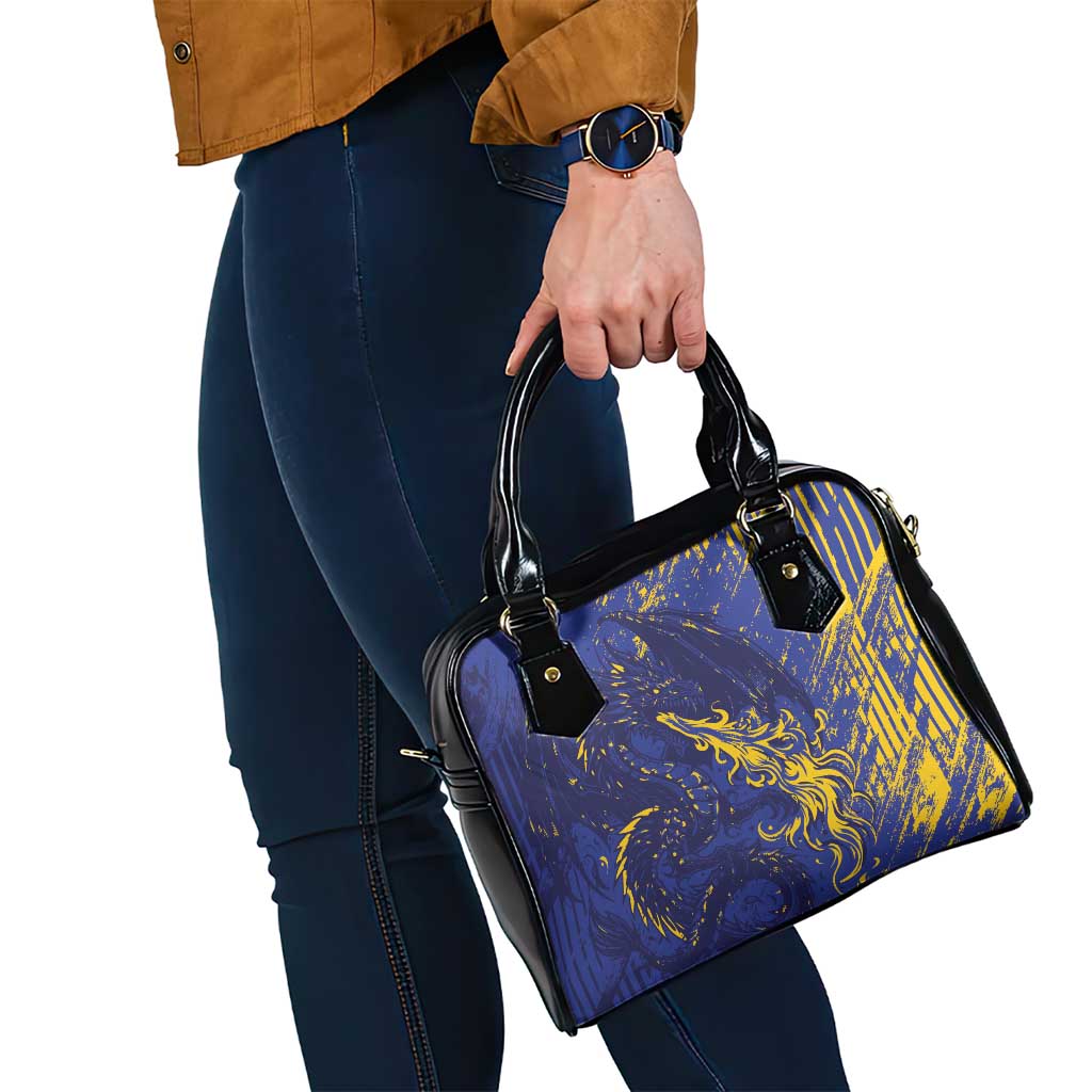 Bosnia And Herzegovina Shoulder Handbag Fierce Dragon Heritage