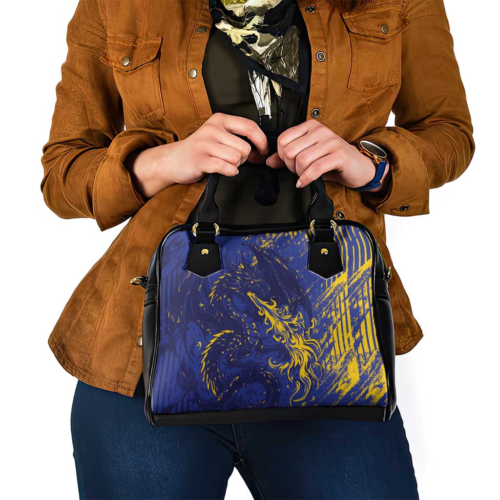 Bosnia And Herzegovina Shoulder Handbag Fierce Dragon Heritage