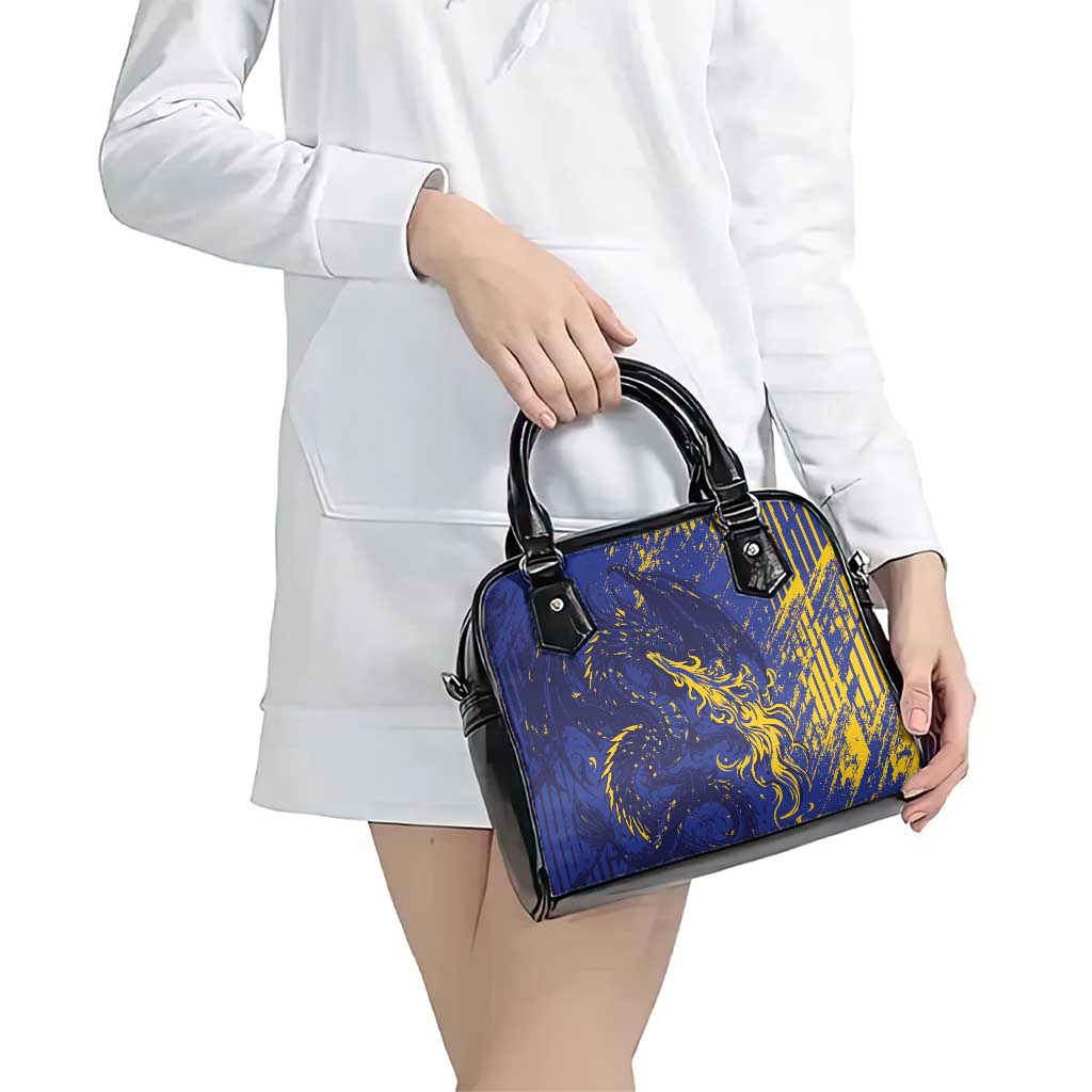 Bosnia And Herzegovina Shoulder Handbag Fierce Dragon Heritage