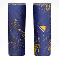 Bosnia And Herzegovina Skinny Tumbler Fierce Dragon Heritage